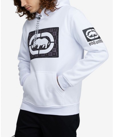 Men's Stone Helm Hoodie White $34.00 Sweatshirt