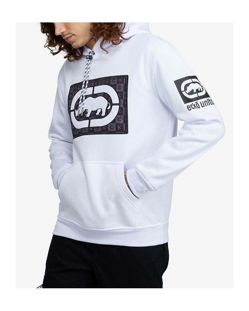 Men's Stone Helm Hoodie White $34.00 Sweatshirt