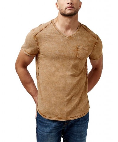 Men's Short Sleeves Kamiz T-shirt PD04 $15.93 T-Shirts