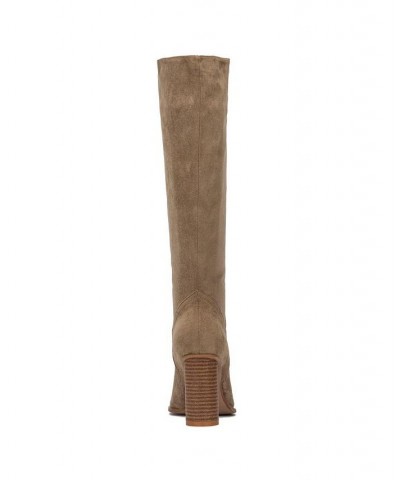 Women's Treasure Tall Boot Tan/Beige $41.70 Shoes