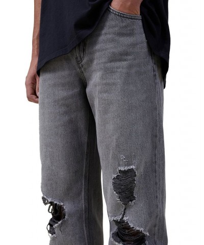 Men's Baggy Denim Jeans Black $40.00 Jeans