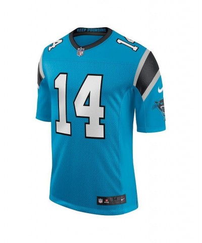 Men's Sam Darnold Blue Carolina Panthers Vapor Limited Jersey $59.50 Jersey