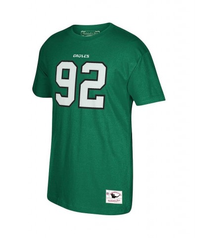 Men's Reggie White Kelly Green Philadelphia Eagles Retired Player Logo Name and Number T-shirt $21.00 T-Shirts