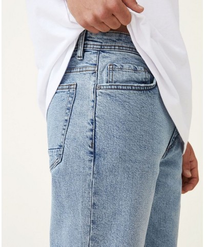 Men's Slim Straight Jeans Blue $39.20 Jeans