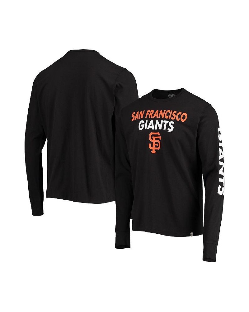 Men's Black San Francisco Giants All-Pro Team Long Sleeve T-shirt $22.00 T-Shirts