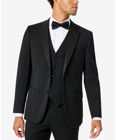 Men's Modern-Fit Flex Stretch Tuxedo Jacket Black $60.00 Suits