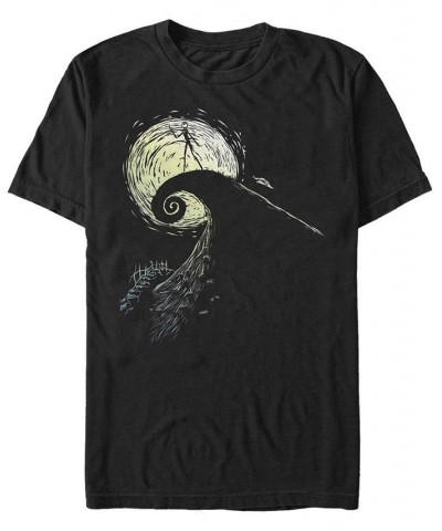 Men's Spiral Hill Jack Short Sleeve T-Shirt Black $14.35 T-Shirts