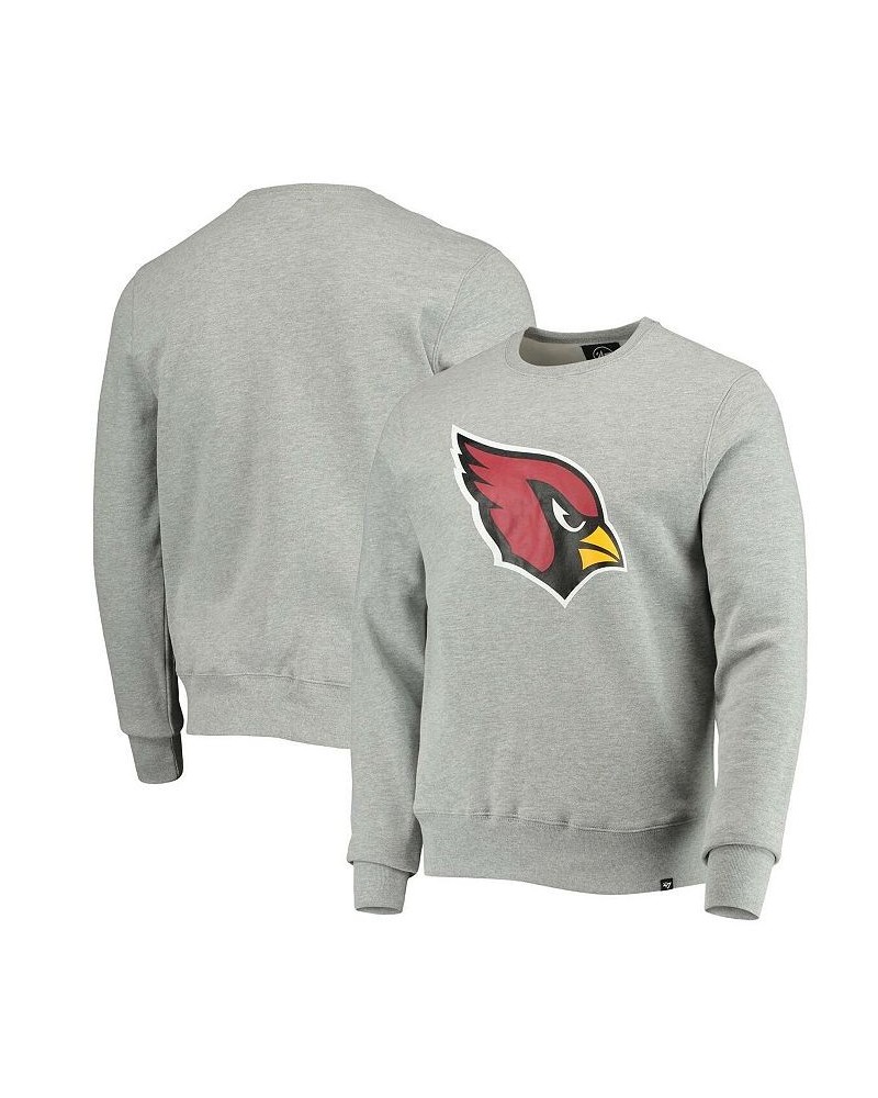 Men's Heathered Gray Arizona Cardinals Imprint Headline Logo Pullover Sweatshirt $20.40 Sweatshirt