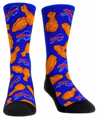 Men's and Women's Buffalo Bills Localized Food Multi Crew Socks $16.19 Socks