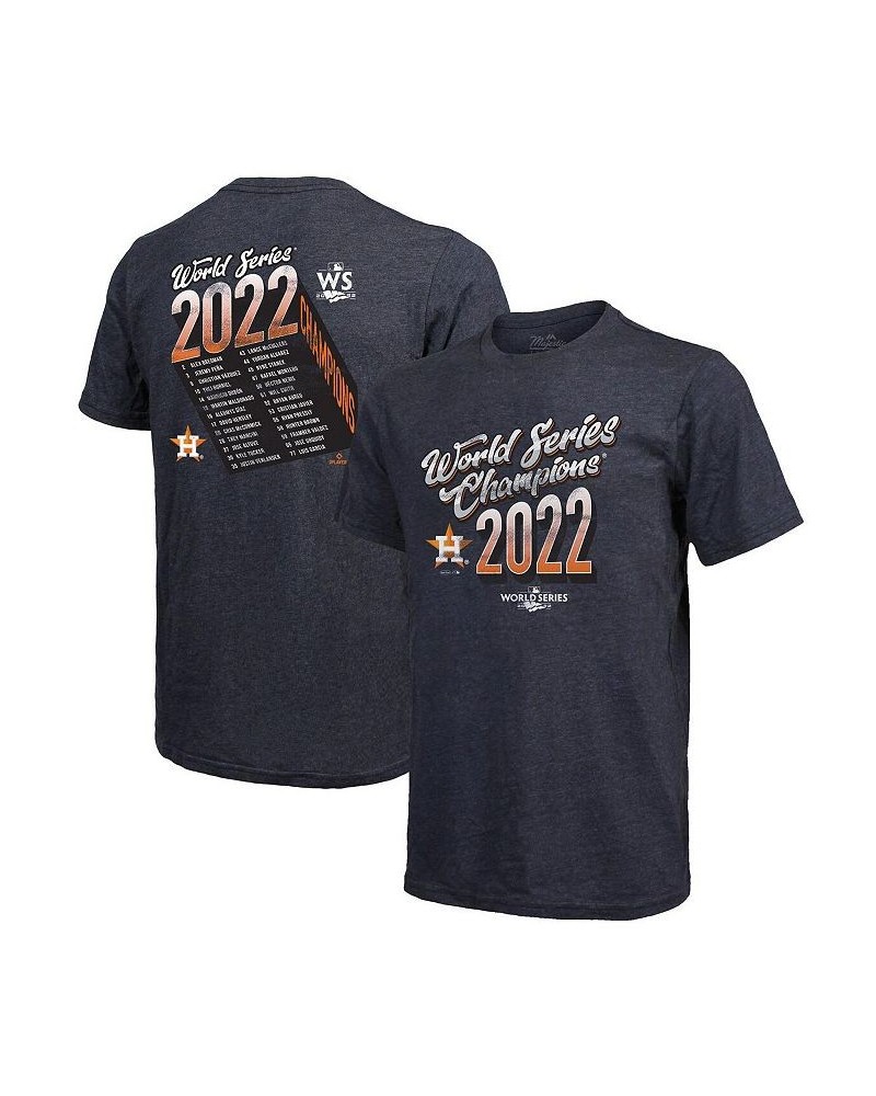 Men's Threads Navy Houston Astros 2022 World Series Champions Life Of The Party Tri-Blend T-shirt $31.31 T-Shirts