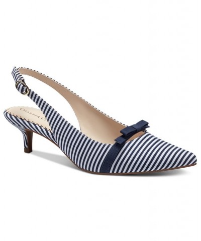 Gilaa Slingback Pumps Blue $32.60 Shoes