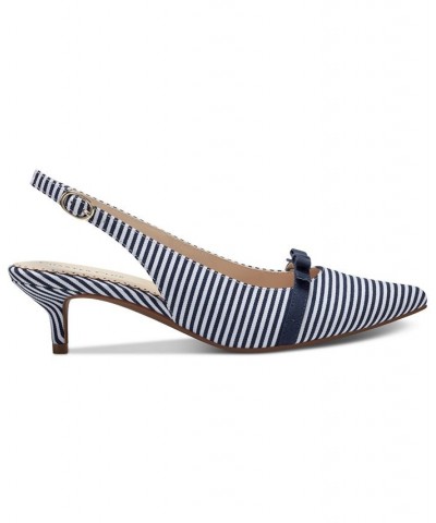 Gilaa Slingback Pumps Blue $32.60 Shoes