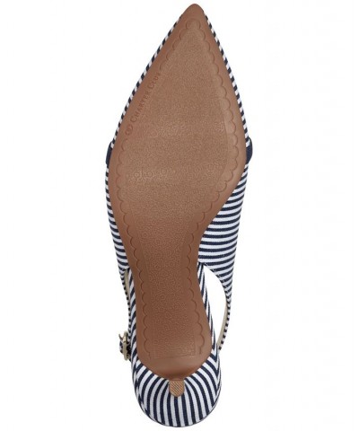 Gilaa Slingback Pumps Blue $32.60 Shoes