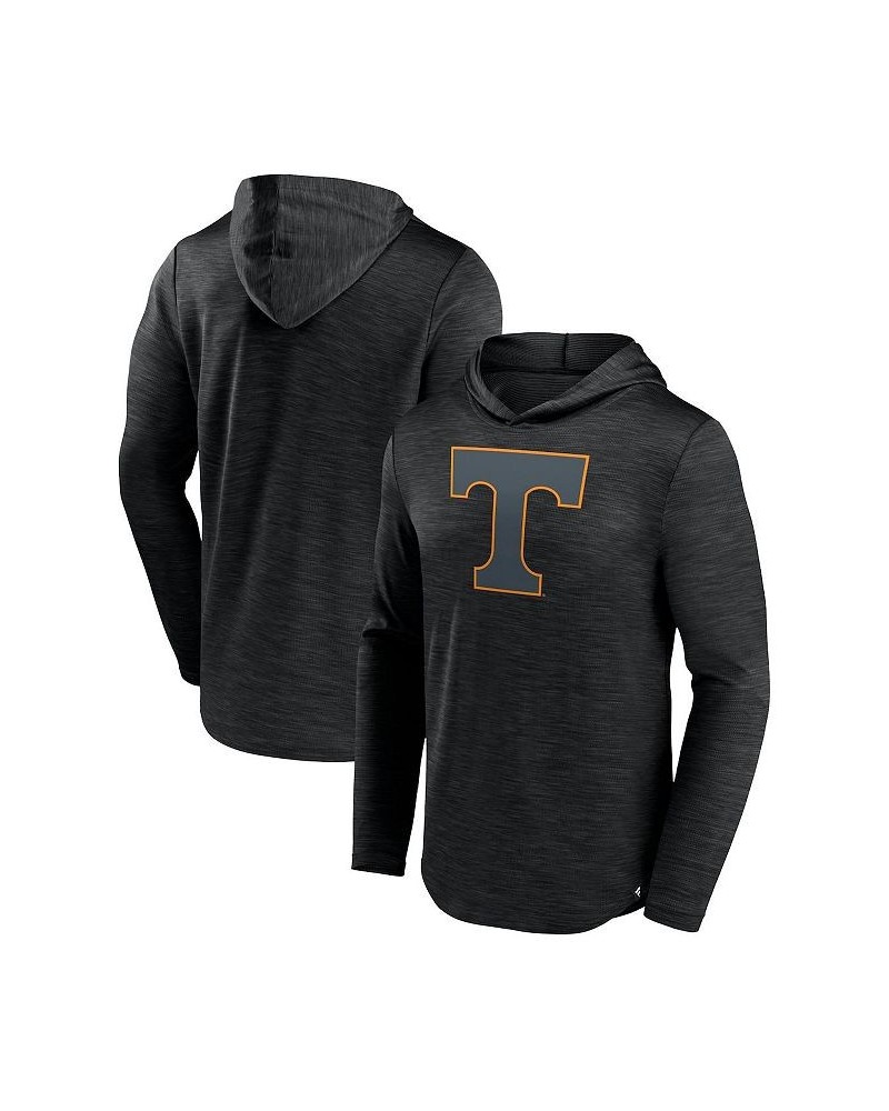 Men's Branded Heather Black Tennessee Volunteers Transitional Hoodie T-shirt $30.00 T-Shirts