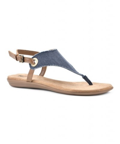 London Women's Flat Sandals PD05 $28.98 Shoes