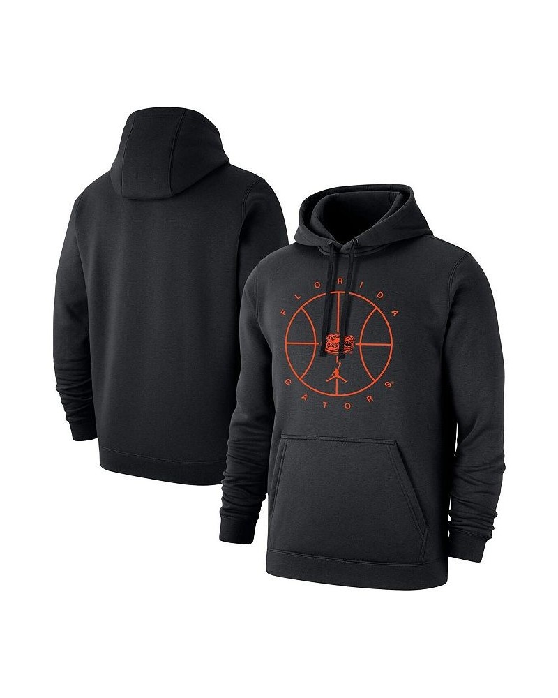 Men's Brand Black Florida Gators Basketball Icon Club Fleece Pullover Hoodie $38.25 Sweatshirt