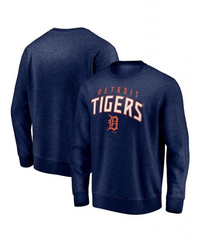 Men's Branded Navy Detroit Tigers Gametime Arch Pullover Sweatshirt $28.00 Sweatshirt