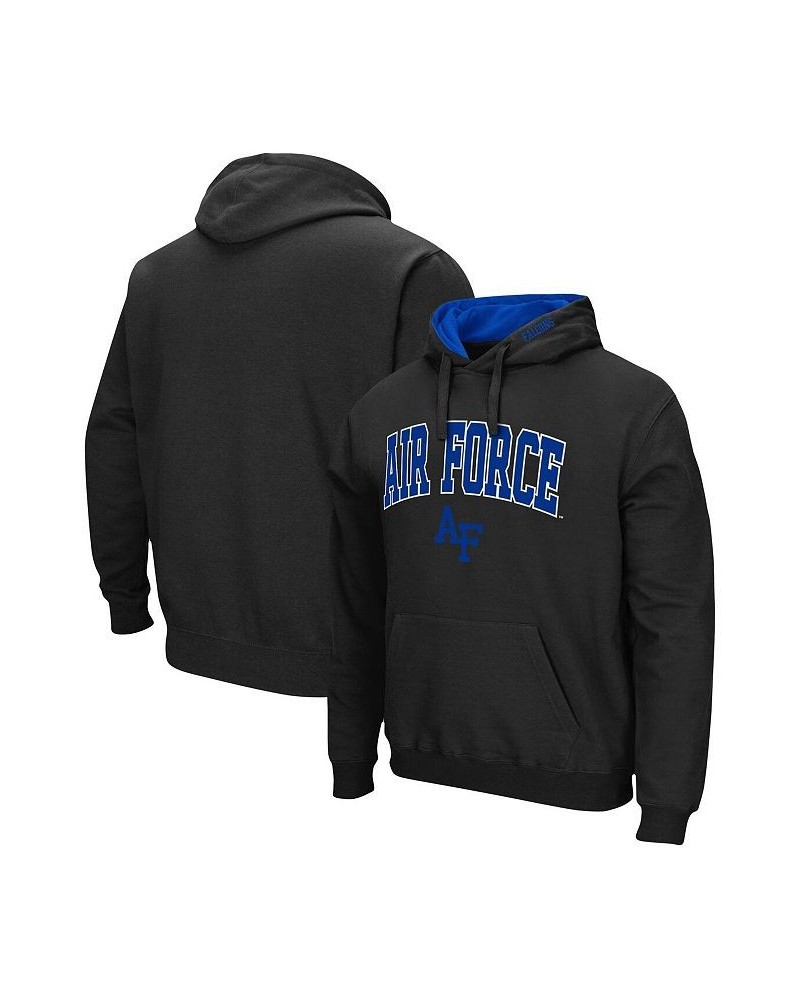 Men's Black Air Force Falcons Arch Logo 3.0 Pullover Hoodie $27.00 Sweatshirt