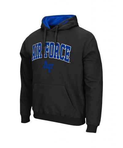 Men's Black Air Force Falcons Arch Logo 3.0 Pullover Hoodie $27.00 Sweatshirt