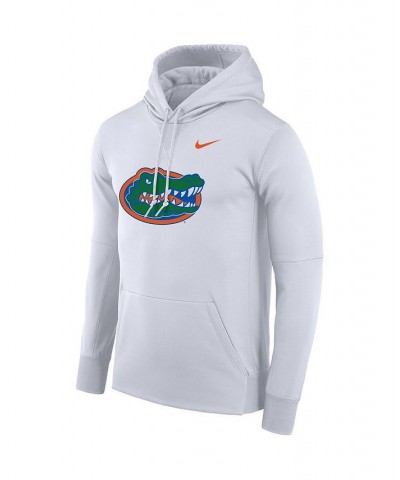 Men's White Florida Gators Performance Pullover Hoodie $44.10 Sweatshirt