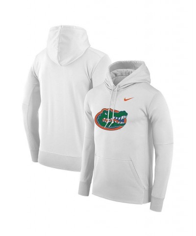 Men's White Florida Gators Performance Pullover Hoodie $44.10 Sweatshirt