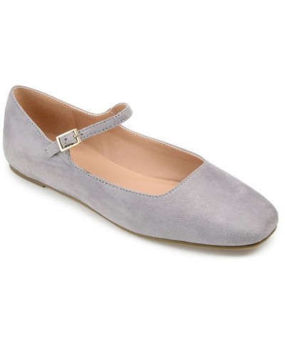 Women's Carrie Flat Gray $37.60 Shoes