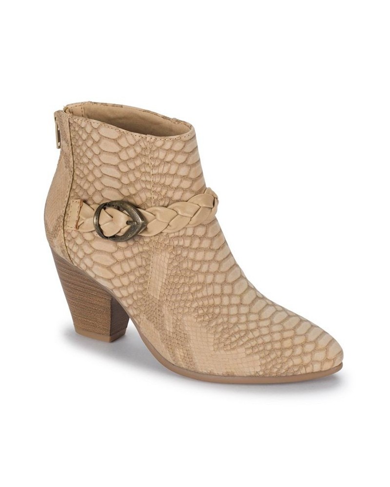 Beartraps Women's Ledell Booties Tan/Beige $44.69 Shoes