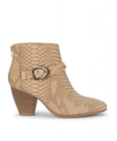 Beartraps Women's Ledell Booties Tan/Beige $44.69 Shoes