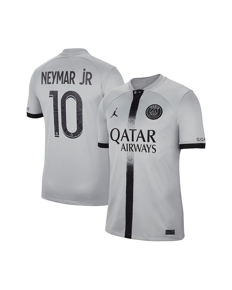 Men's Neymar Jr. Black Paris Saint-Germain 2022/23 Away Breathe Stadium Replica Player Jersey $48.15 Jersey