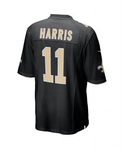 Men's Deonte Harris Black New Orleans Saints Game Player Jersey $51.36 Jersey