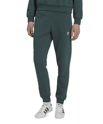 Men's Slim-Fit Originals Essentials Fleece Jogger Pants Green $31.50 Pants