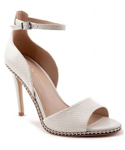 Women's Jessika Dress Sandals White $53.55 Shoes