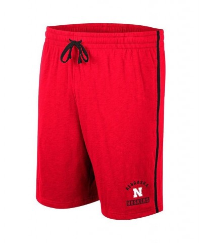 Men's Scarlet Nebraska Huskers Thunder Slub Shorts $18.35 Shorts