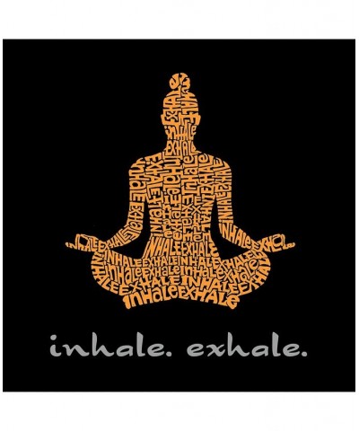 Men's Word Art Inhale Exhale Crewneck Sweatshirt Gray $24.50 Sweatshirt