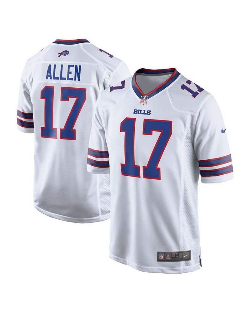 Men's Josh Allen White Buffalo Bills Game Jersey $50.29 Jersey