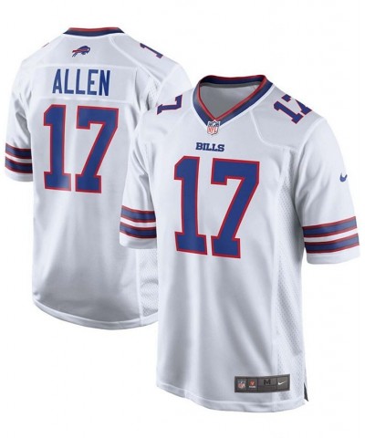 Men's Josh Allen White Buffalo Bills Game Jersey $50.29 Jersey