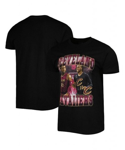 Men's and Women's Donovan Mitchell and Darius Garland Black Cleveland Cavaliers Player Duo T-shirt $22.39 Tops