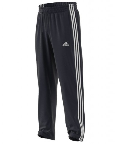 Men's AEROREADY Essentials Elastic Cuff Woven 3-Stripes Tracksuit Pants Blue $25.18 Pants