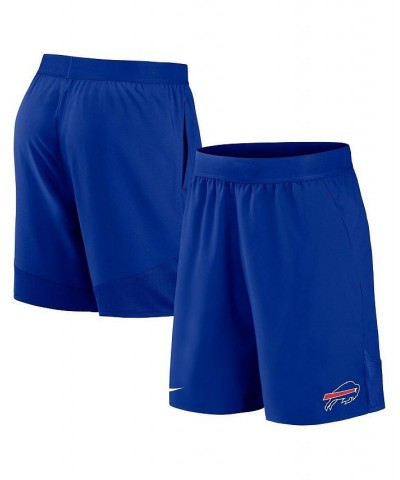 Men's Royal Buffalo Bills Stretch Woven Shorts $32.99 Shorts