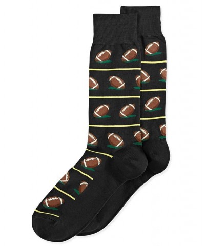 Men's Socks, Football Black $13.20 Socks