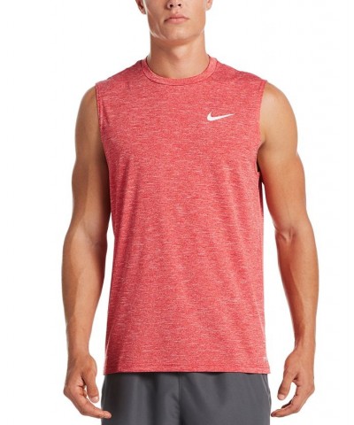 Men's Big & Tall Men's Dri-FIT UPF 40+ Heathered Sleeveless Rash Guard PD04 $29.40 Swimsuits