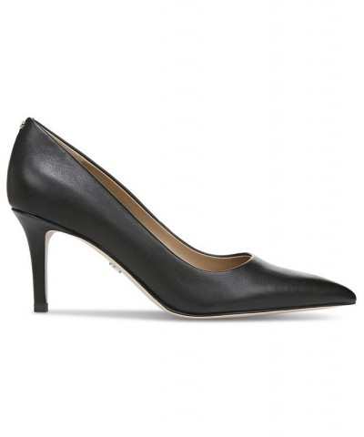 Women's Vienna Mid-Heel Pumps Black $57.00 Shoes