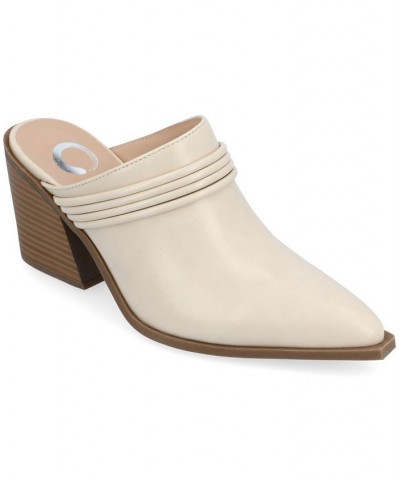 Women's Jinny Banded Mules PD05 $34.10 Shoes