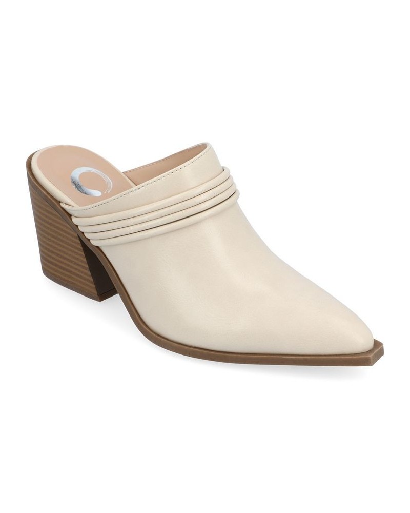 Women's Jinny Banded Mules PD05 $34.10 Shoes