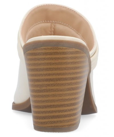 Women's Jinny Banded Mules PD05 $34.10 Shoes