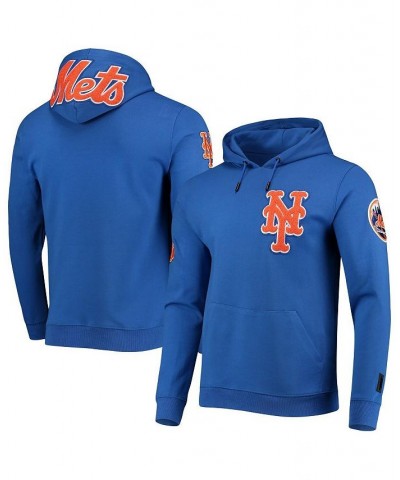 Men's Royal New York Mets Team Logo Pullover Hoodie $55.00 Sweatshirt