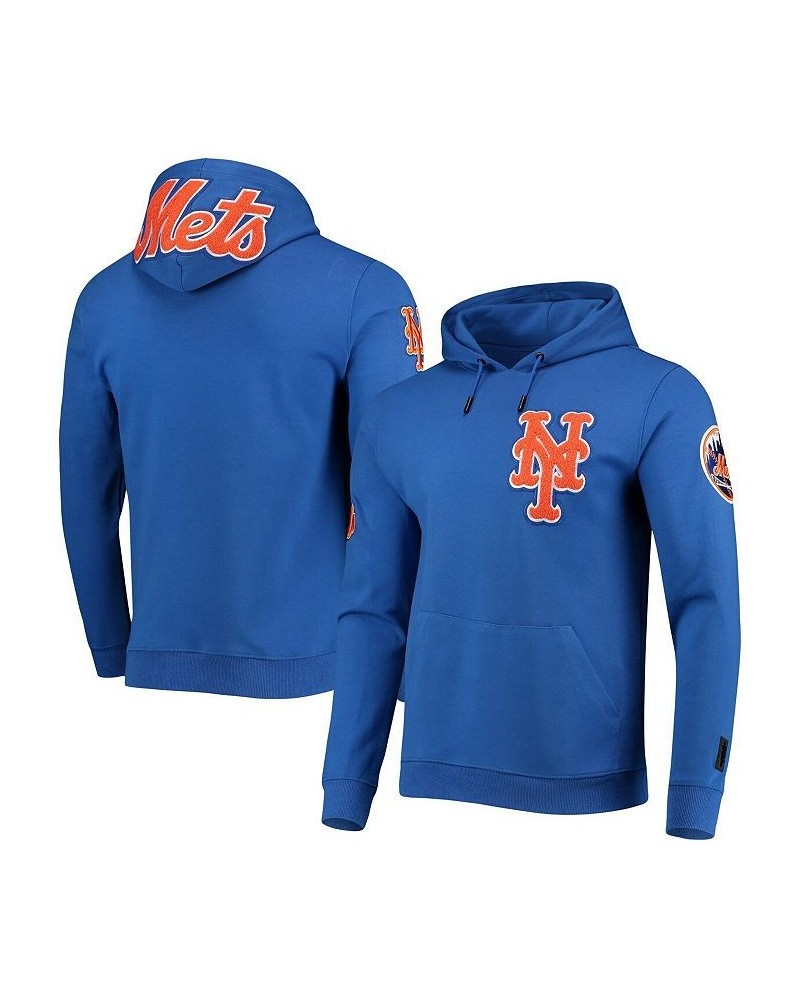 Men's Royal New York Mets Team Logo Pullover Hoodie $55.00 Sweatshirt