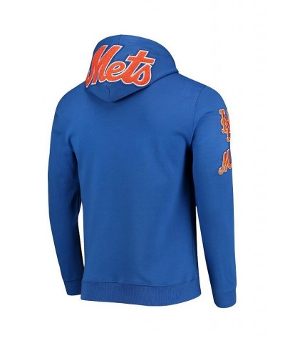 Men's Royal New York Mets Team Logo Pullover Hoodie $55.00 Sweatshirt