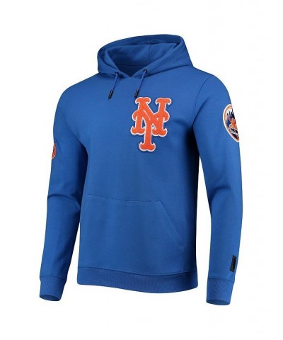 Men's Royal New York Mets Team Logo Pullover Hoodie $55.00 Sweatshirt