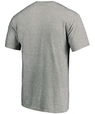 Men's Heathered Gray Los Angeles Rams Primary Logo T-shirt $17.97 T-Shirts